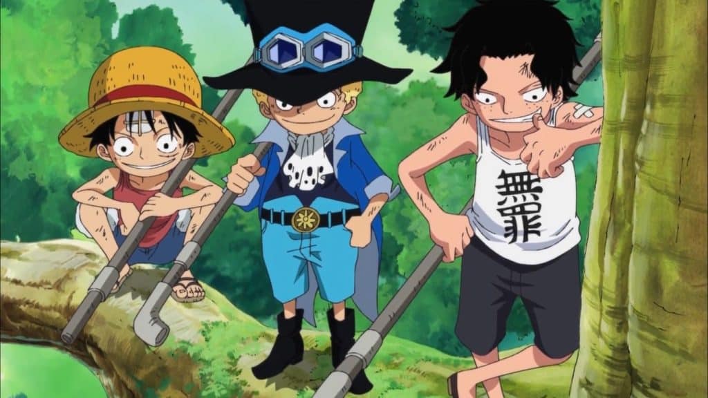 how are Luffy Ace and Sabo related