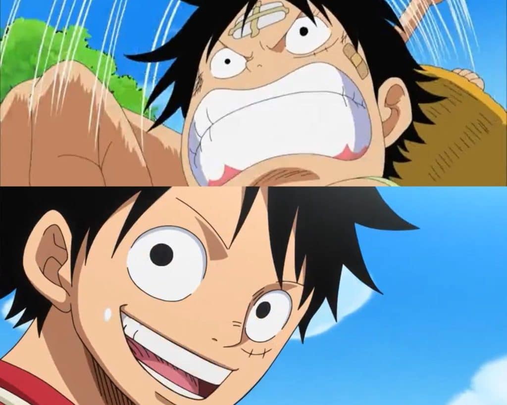 how tall is luffy