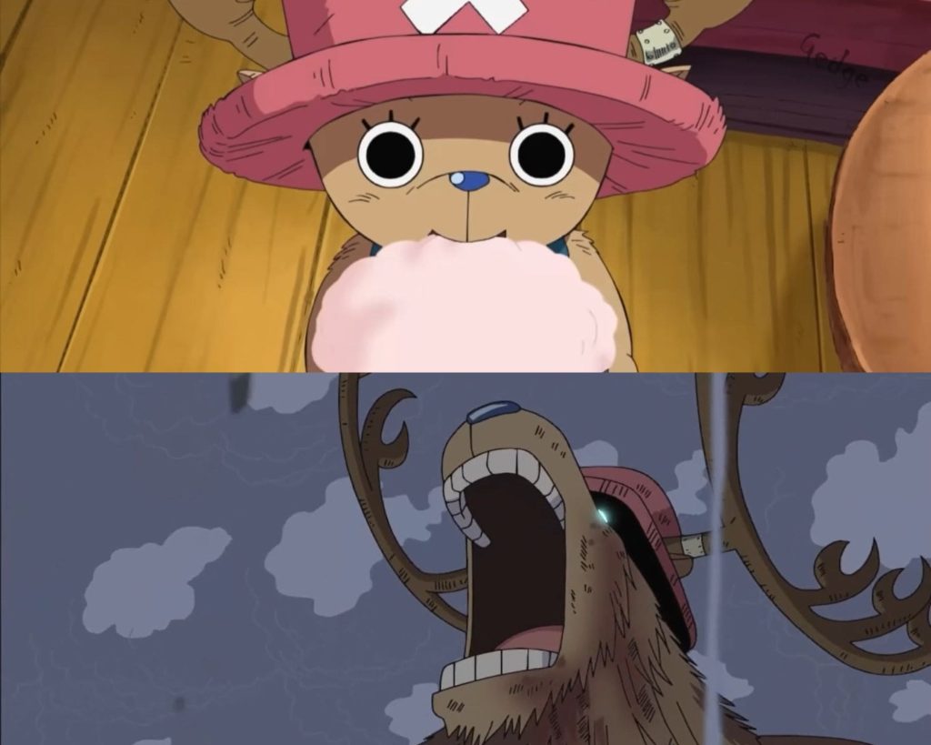 how tall is chopper in monster point