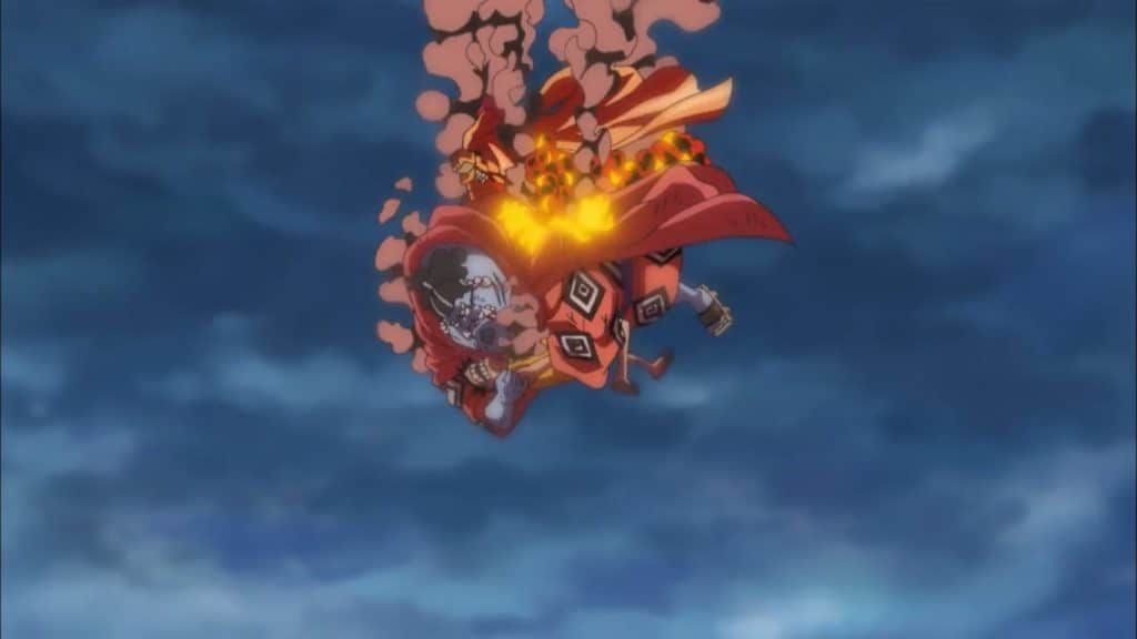 How did Luffy get the scar on his chest