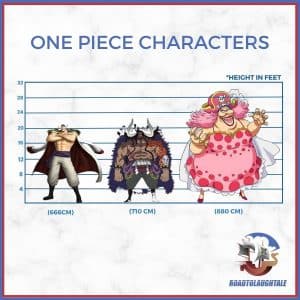 Why are one piece characters so tall