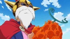 When Does Sabo Eat the Flame Flame Fruit